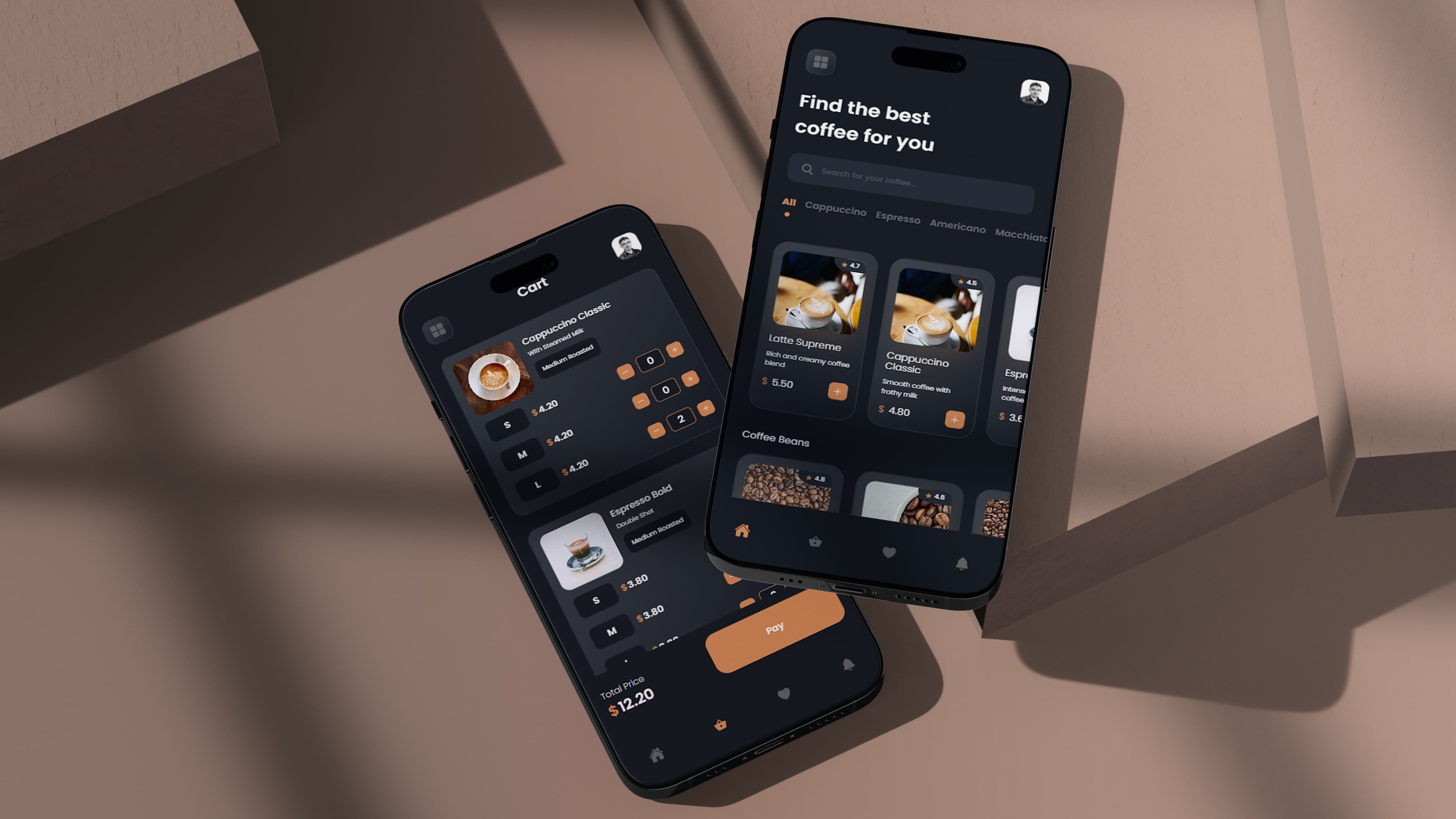 Ionic Coffee Mobile App